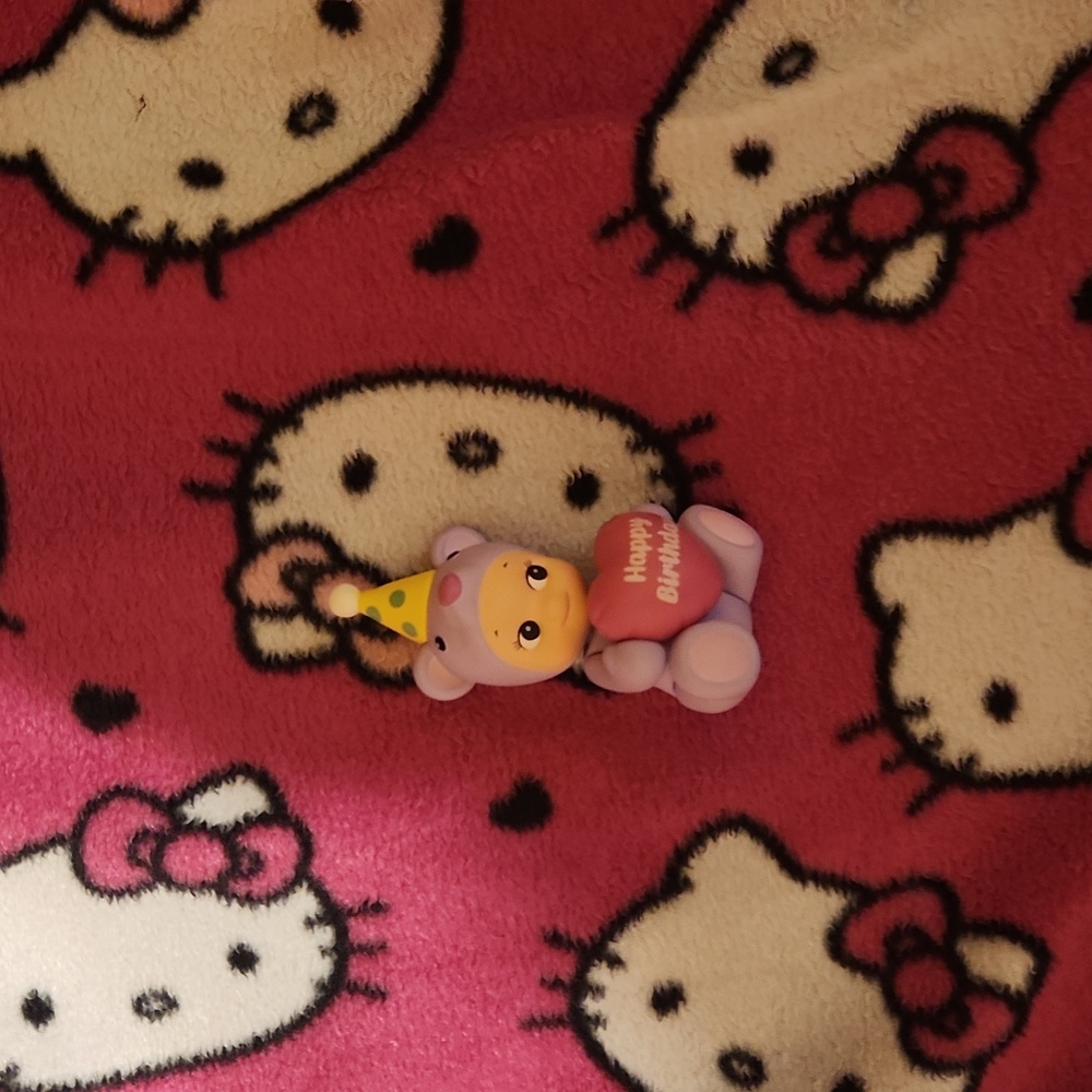 Birthday teddy bear sonny angel